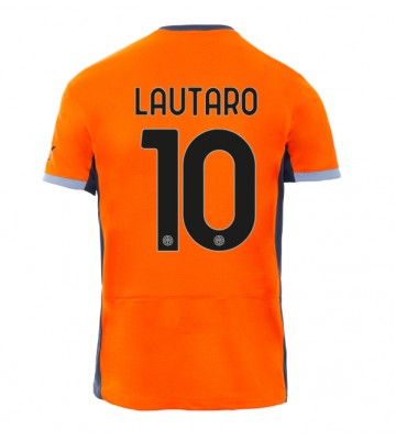 Inter Milan Lautaro Martinez #10 Koszulka Trzecich 2023-24 Krótki Rękaw